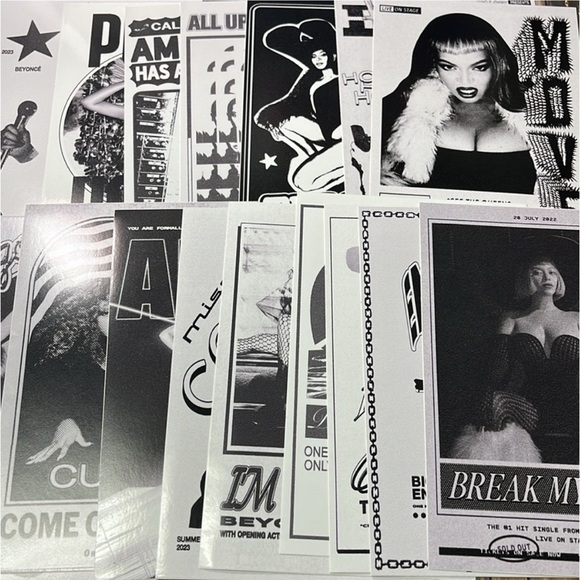 5for$10 Magazine Beyonce Renaissance 4by6 Wall
Decals Stickers 16 Decals NWOT - Picture 1 of 5